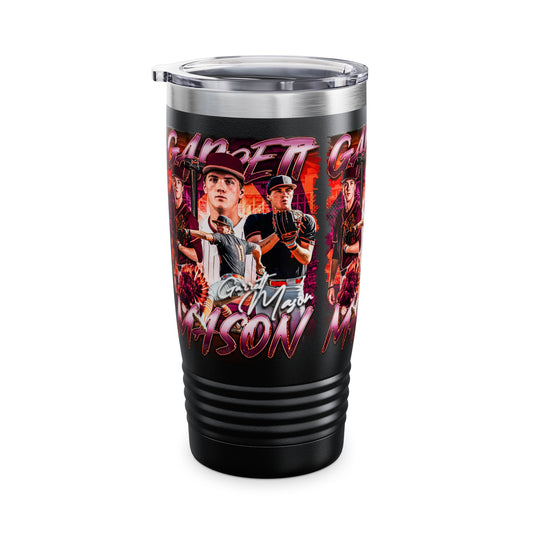 GARRETT MASON STAINLESS STEEL TUMBLER