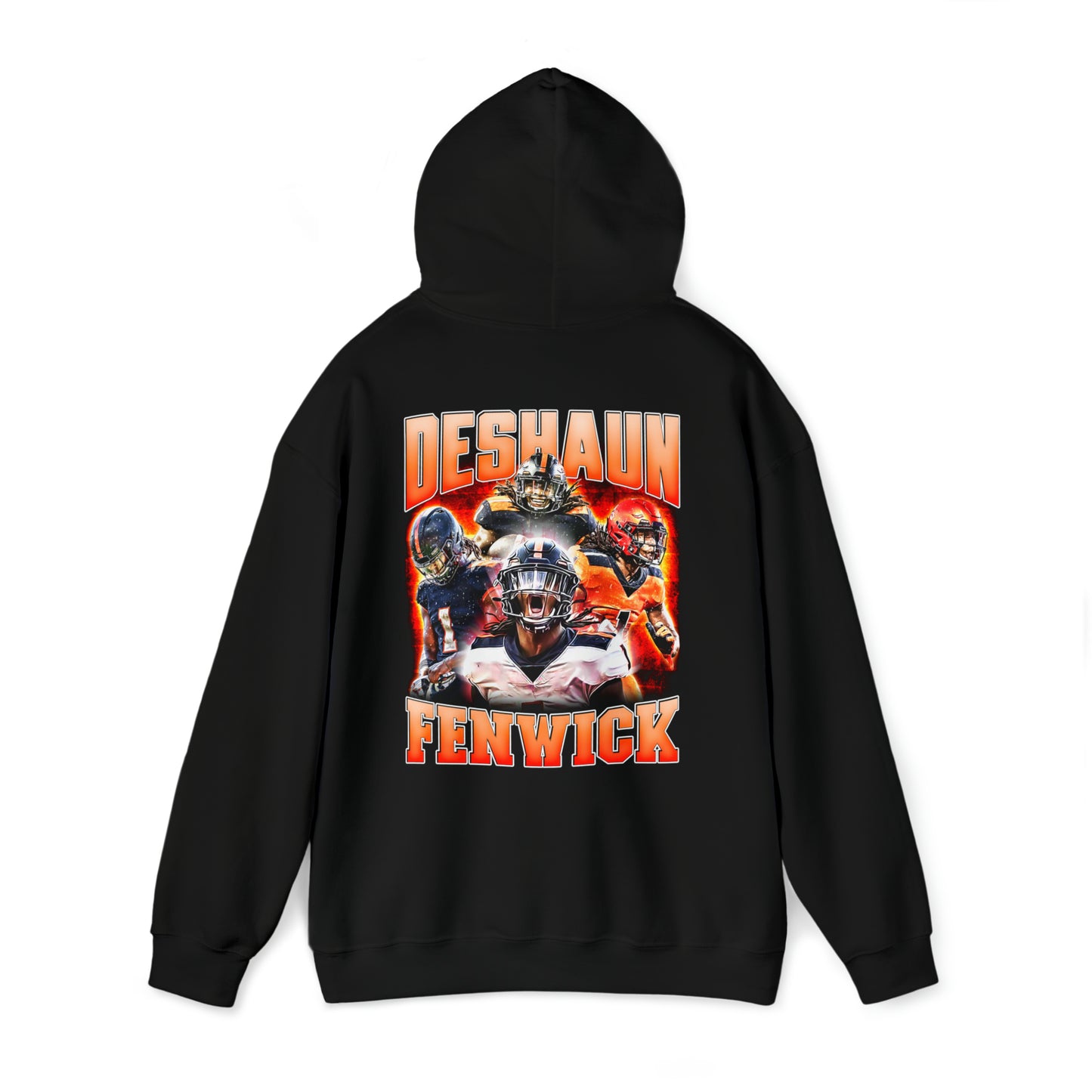 DESHAUN FENWICK DOUBLE-SIDED HOODIE