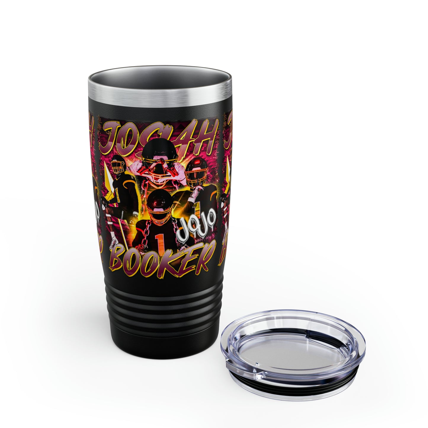 JOSIAH BOOKER STAINLESS STEEL TUMBLER