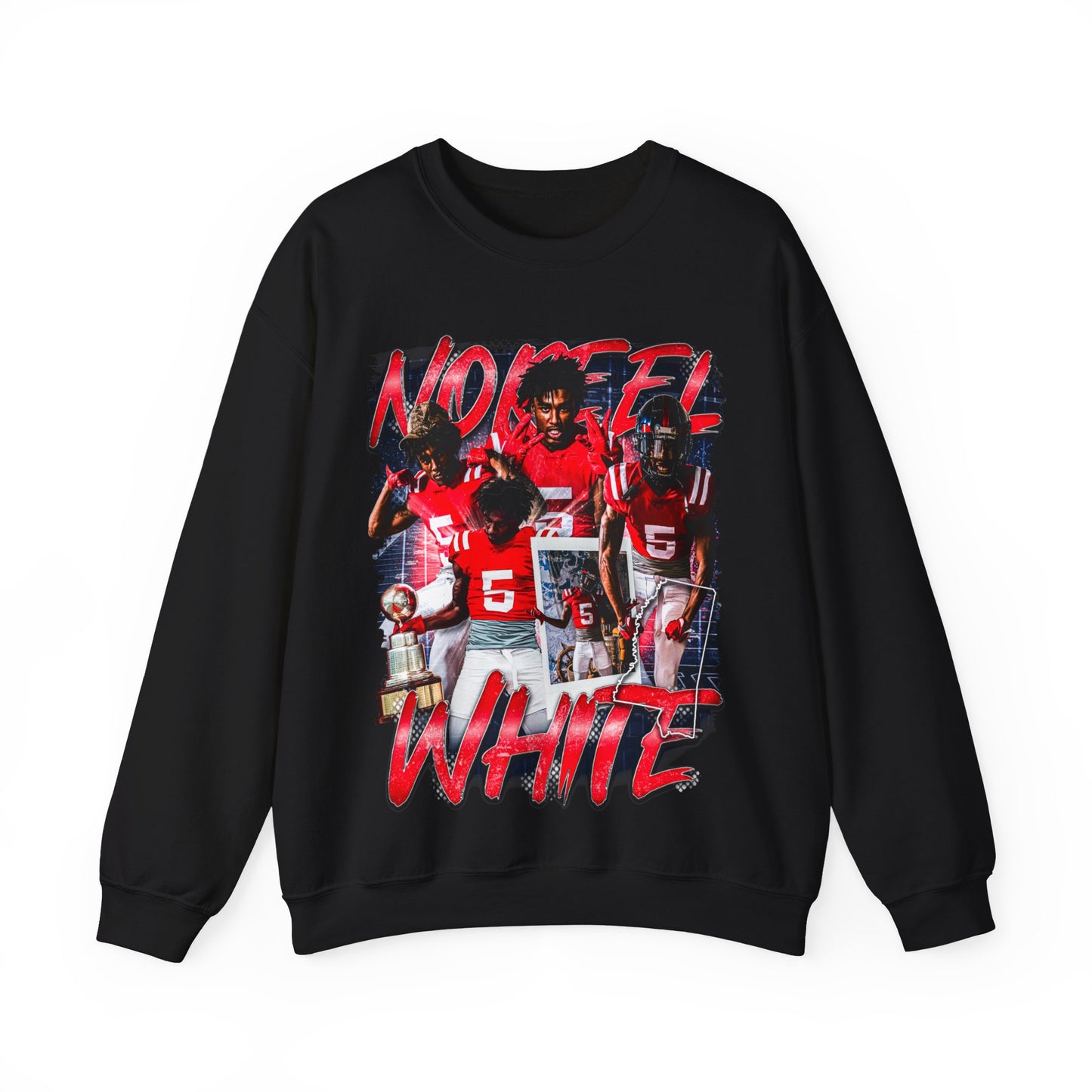 NOREEL WHITE VINTAGE CREWNECK