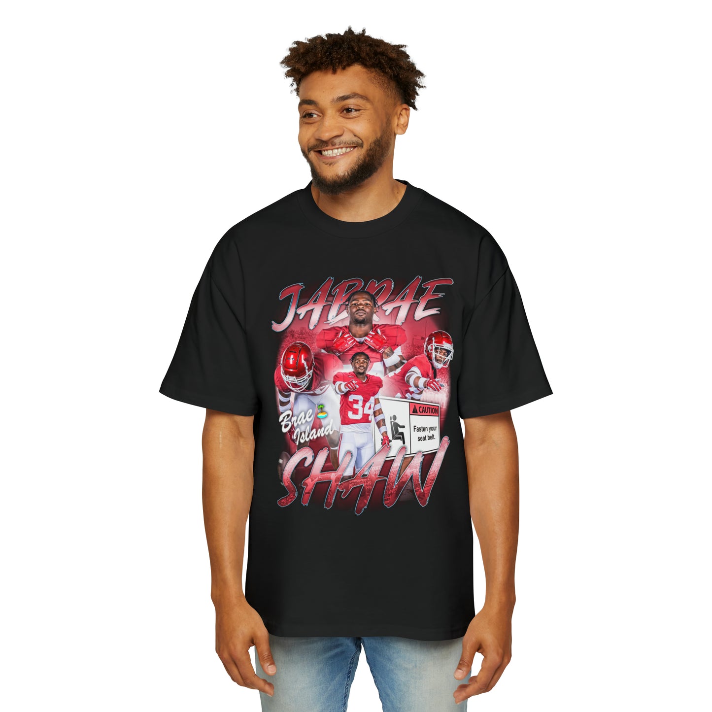 JABRAE SHAW OVERSIZED PREMIUM VINTAGE TEE