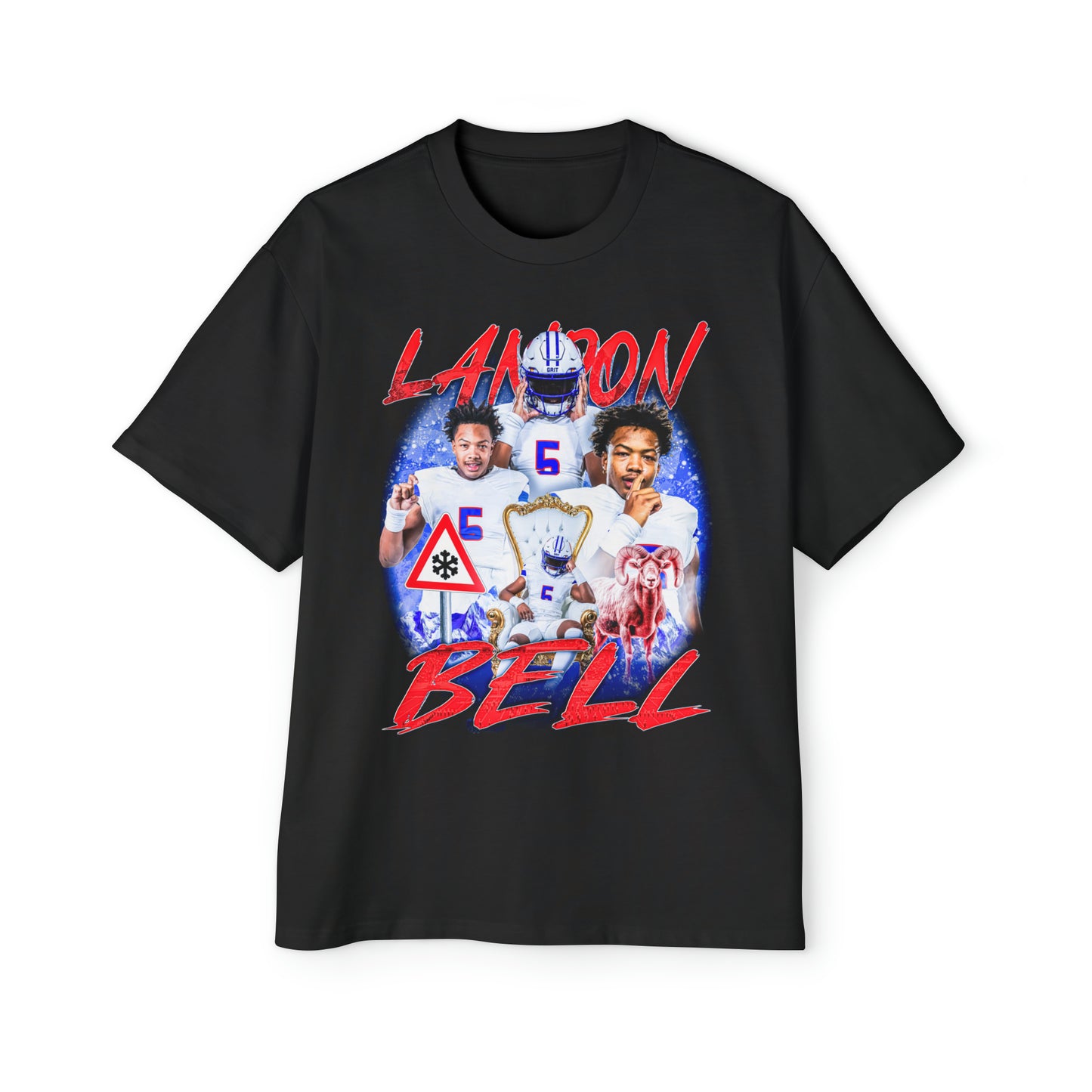 LANDON BELL OVERSIZED PREMIUM VINTAGE TEE