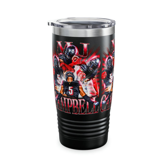 MJ CAMPBELL STAINLESS STEEL TUMBLER