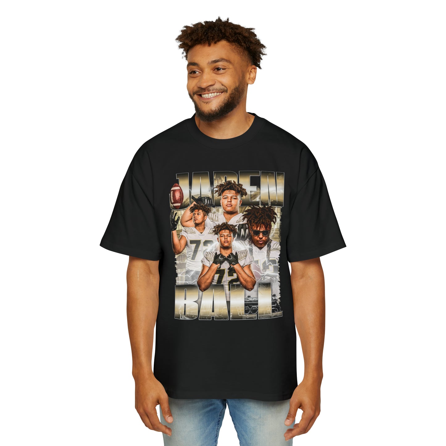 JADEN BALL OVERSIZED PREMIUM VINTAGE TEE