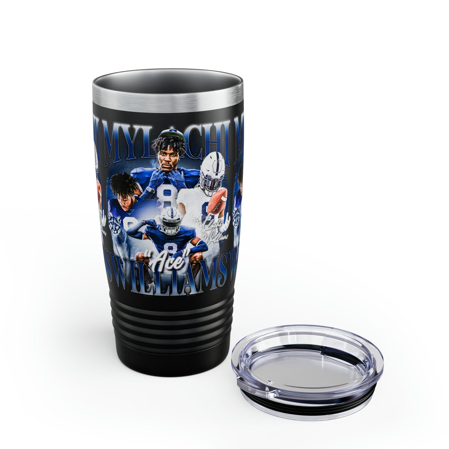 ACE WILLIAMS STAINLESS STEEL TUMBLER