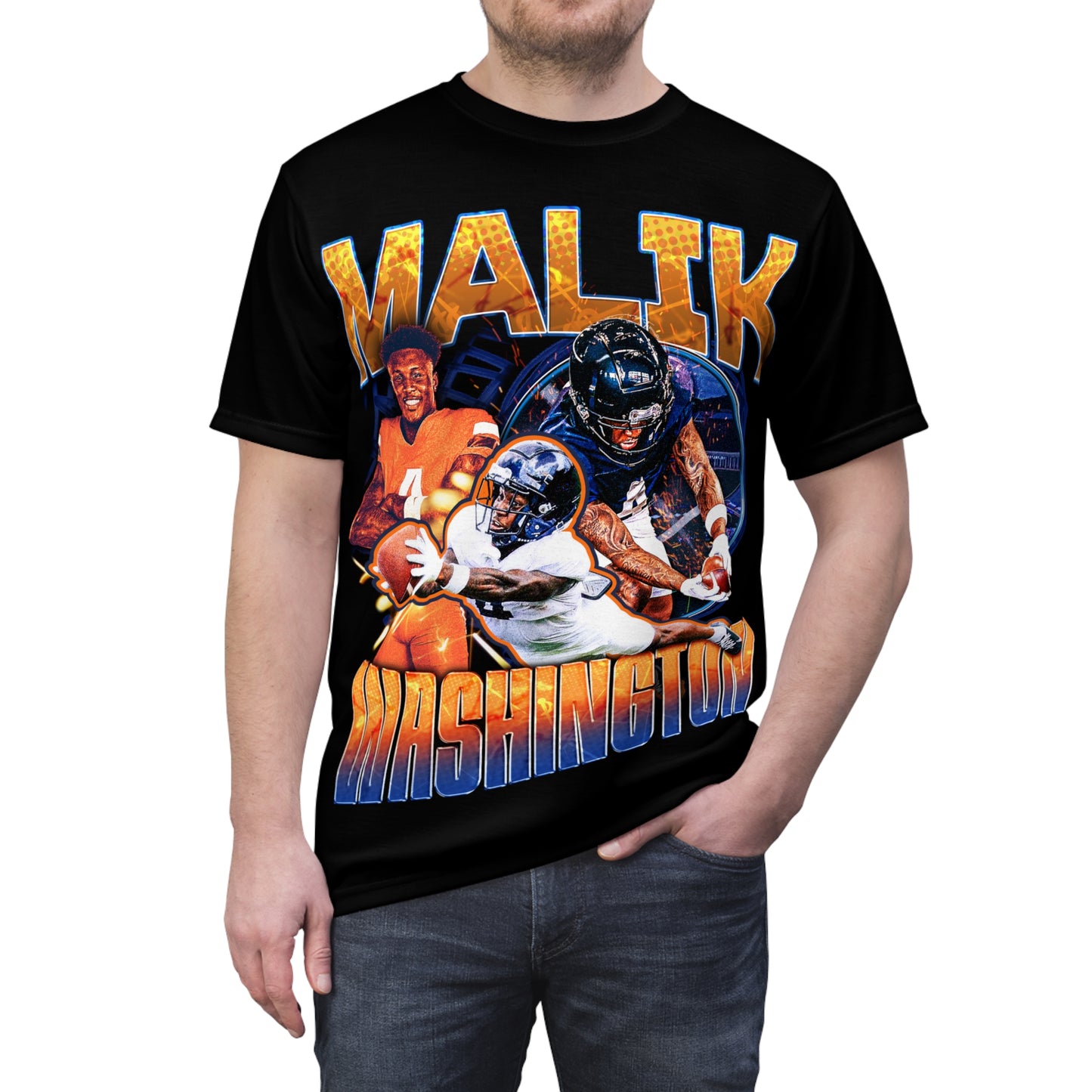 MALIK WASHINGTON LOUD VINTAGE TEE