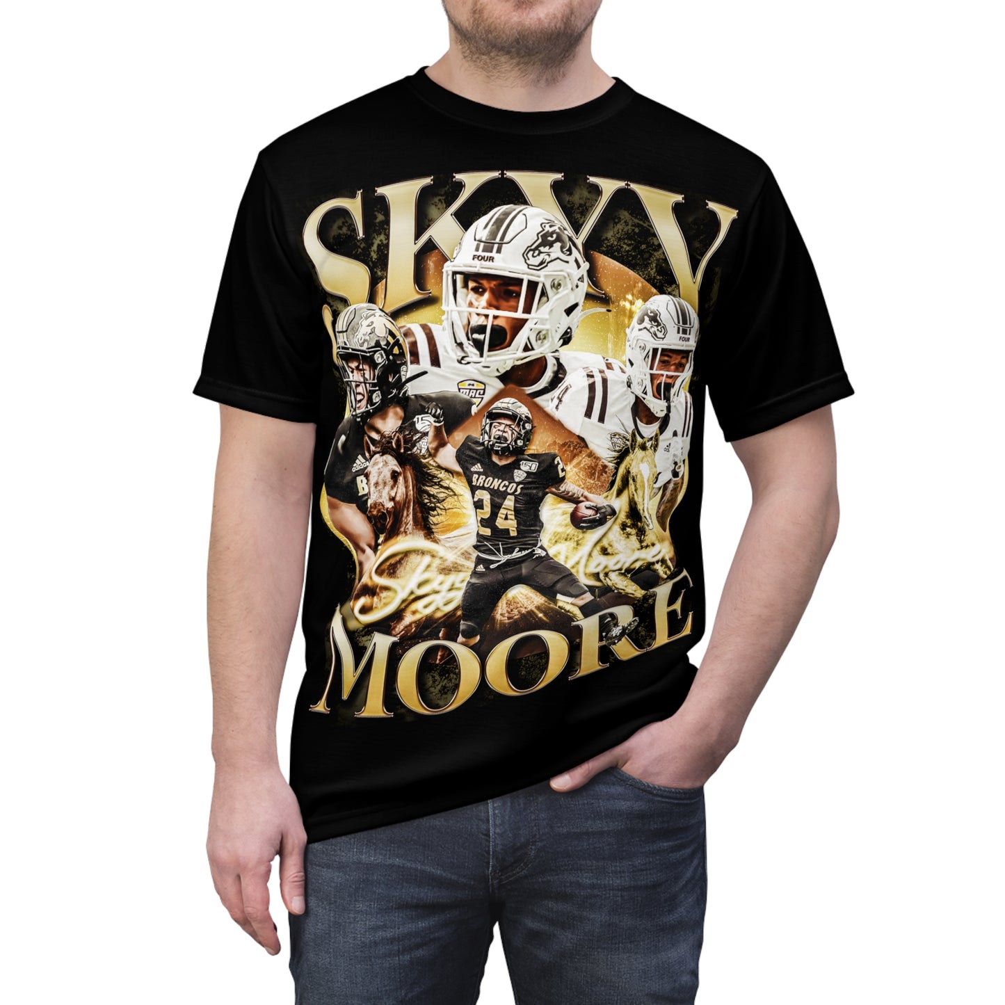 SKYY MOORE LIMITED STOCK LOUD VINTAGE TEE