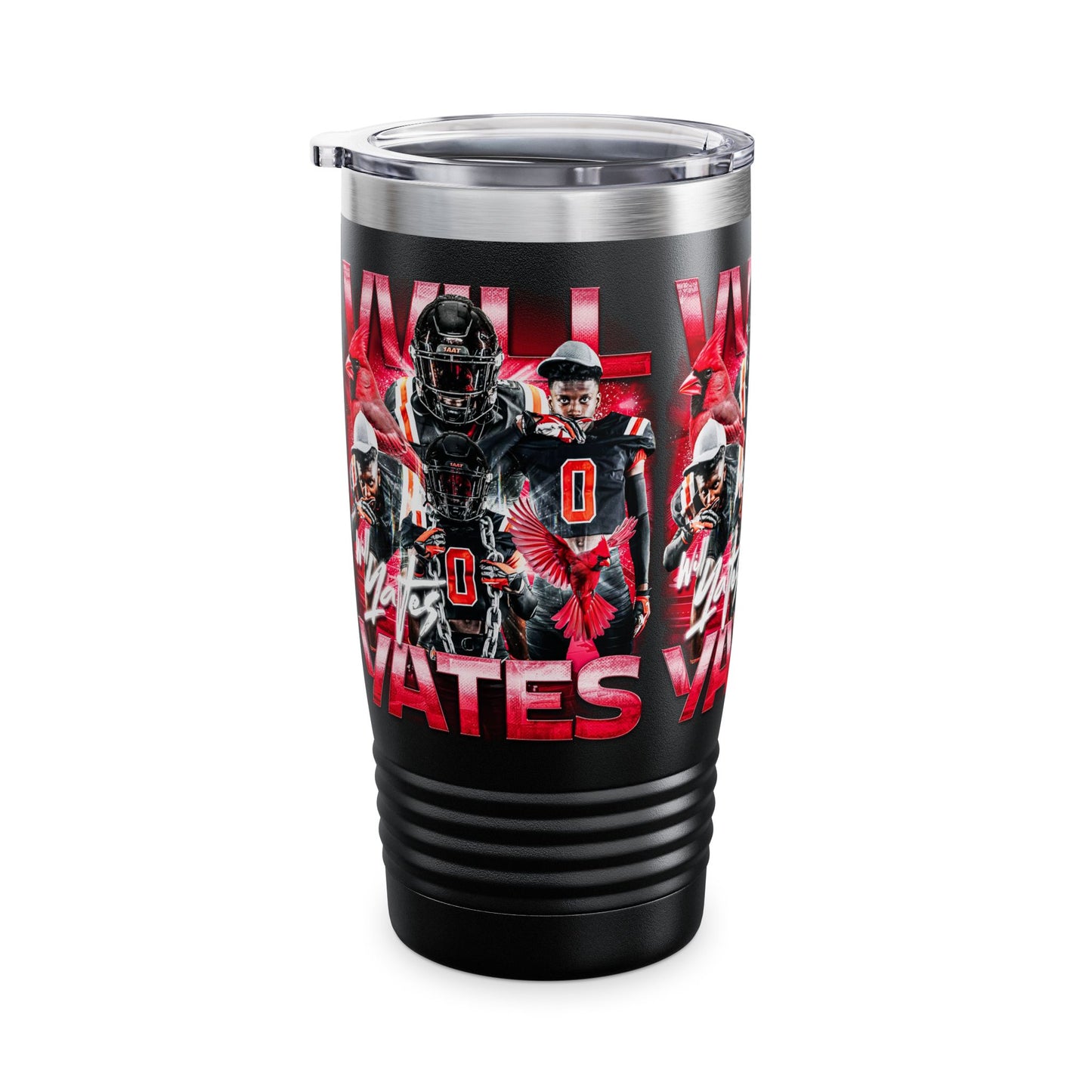 WILL YATES STAINLESS STEEL TUMBLER