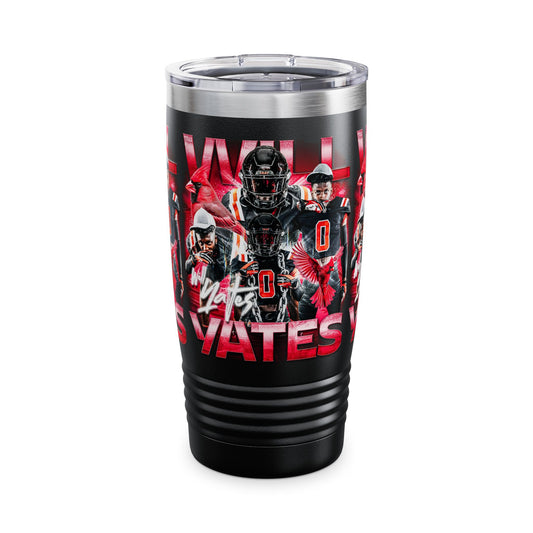 WILL YATES STAINLESS STEEL TUMBLER