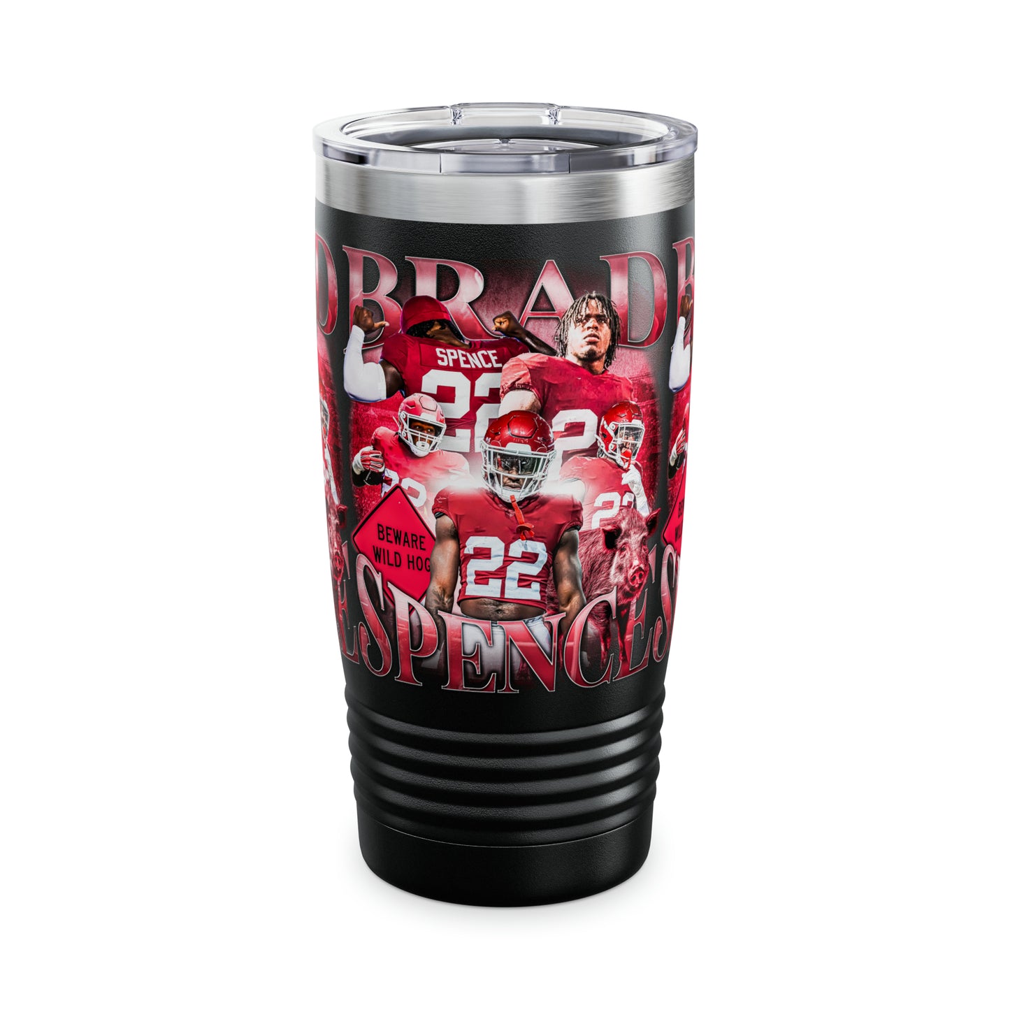 BRAD SPENCE STAINLESS STEEL TUMBLER