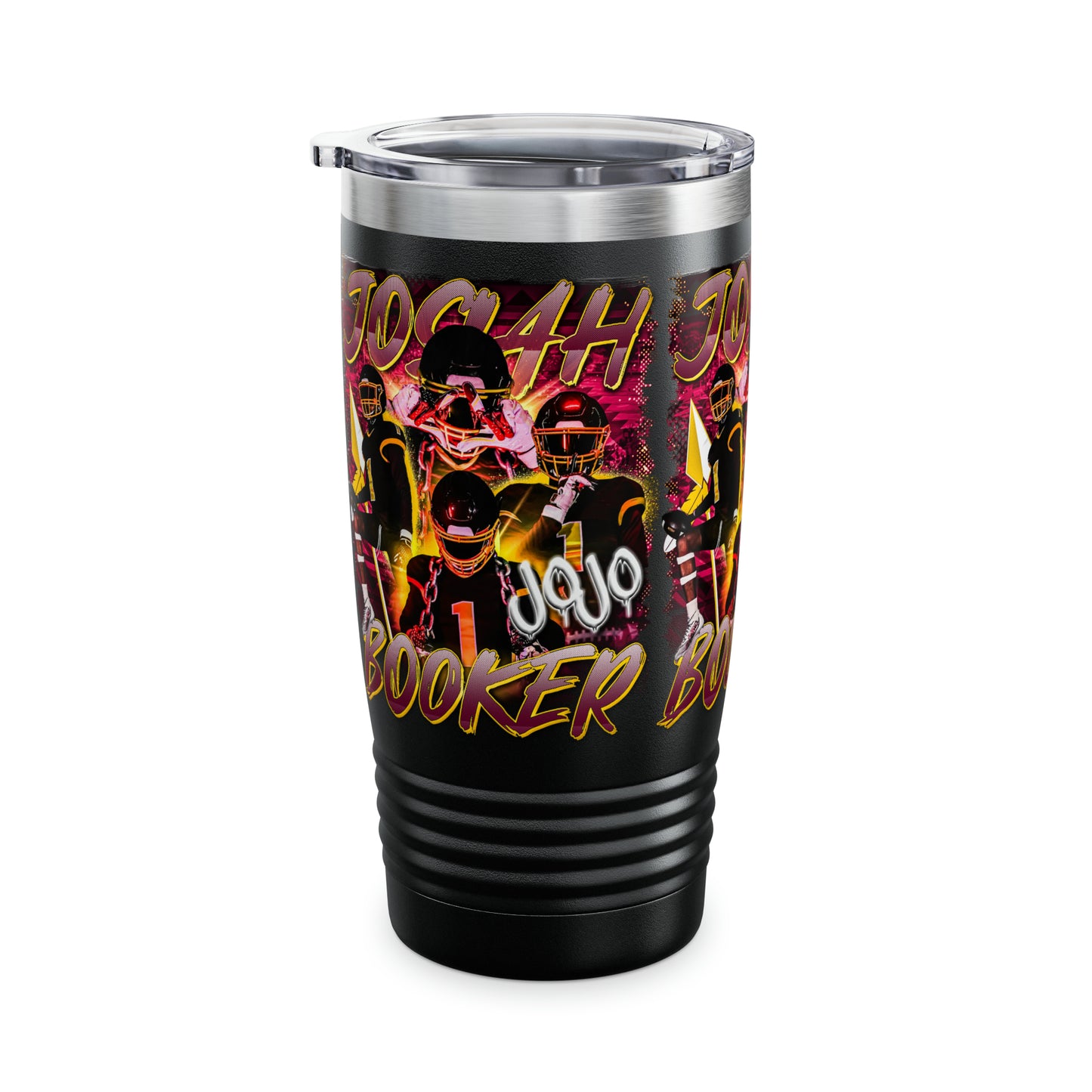 JOSIAH BOOKER STAINLESS STEEL TUMBLER