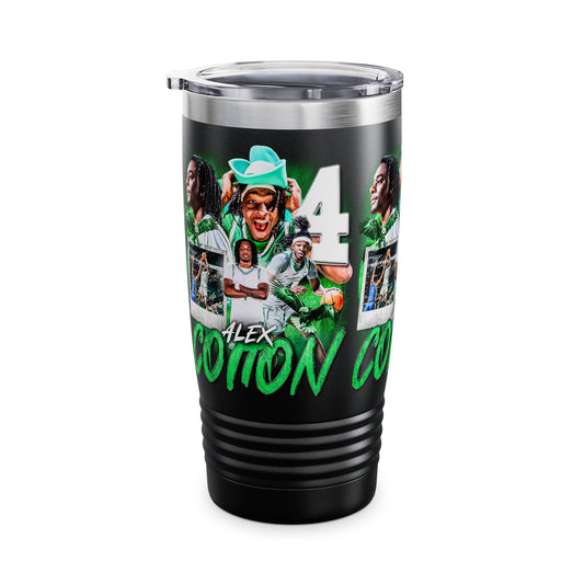 ALEX COTTON STAINLESS STEEL TUMBLER