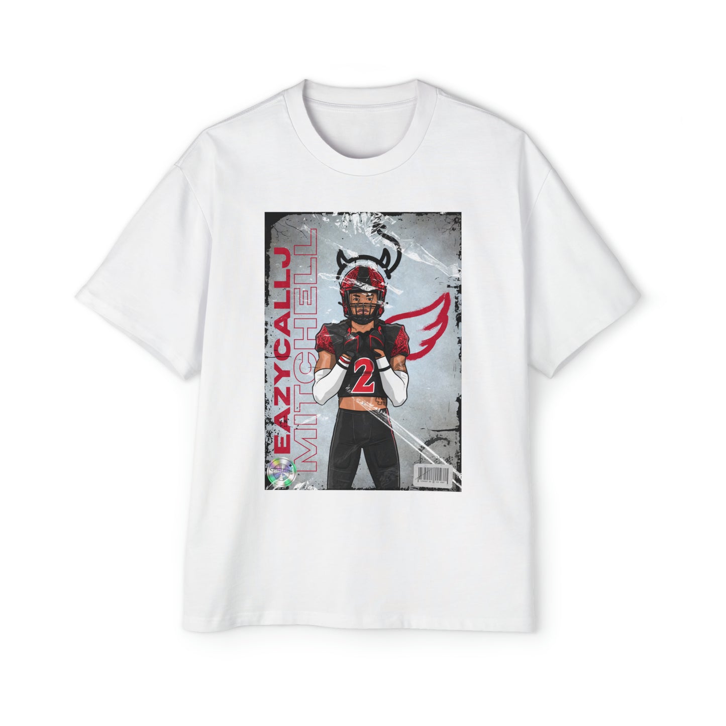 EAZYCALLJ OVERSIZED PREMIUM "ALBUM COVER" TEE