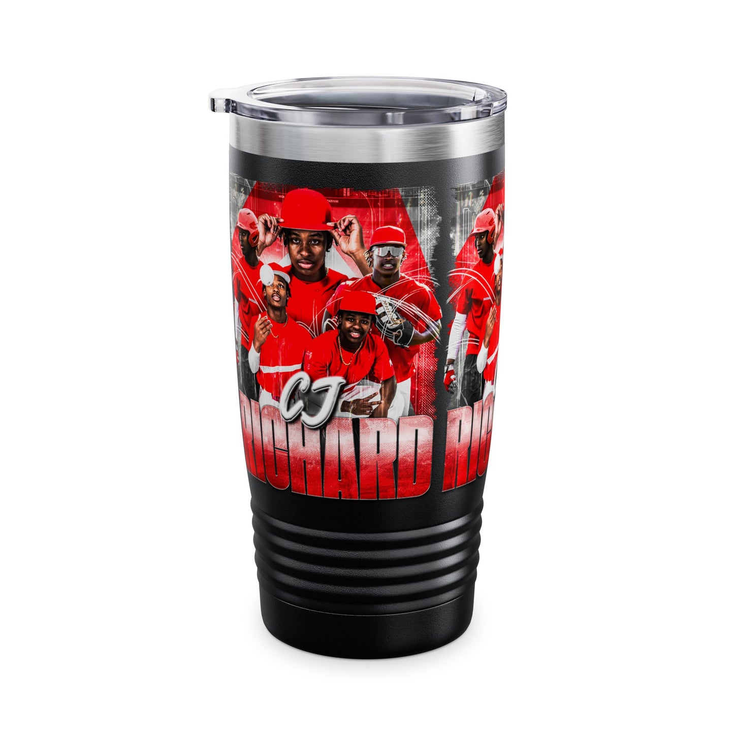 CJ RICHARD STAINLESS STEEL TUMBLER