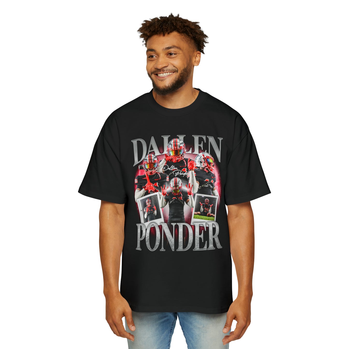 DALLEN PONDER OVERSIZED PREMIUM VINTAGE TEE