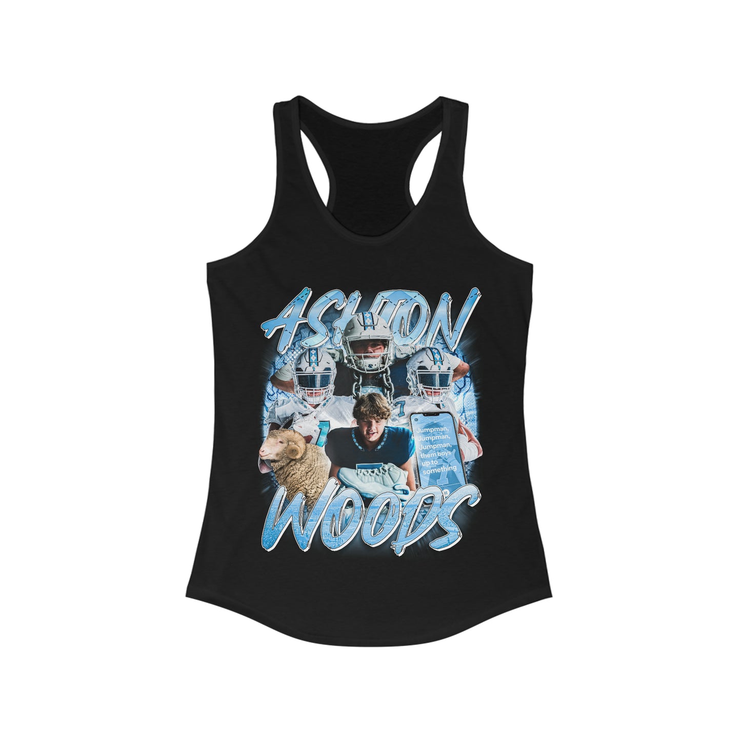 ASHTON WOODS VINTAGE WOMEN'S TANK TOP