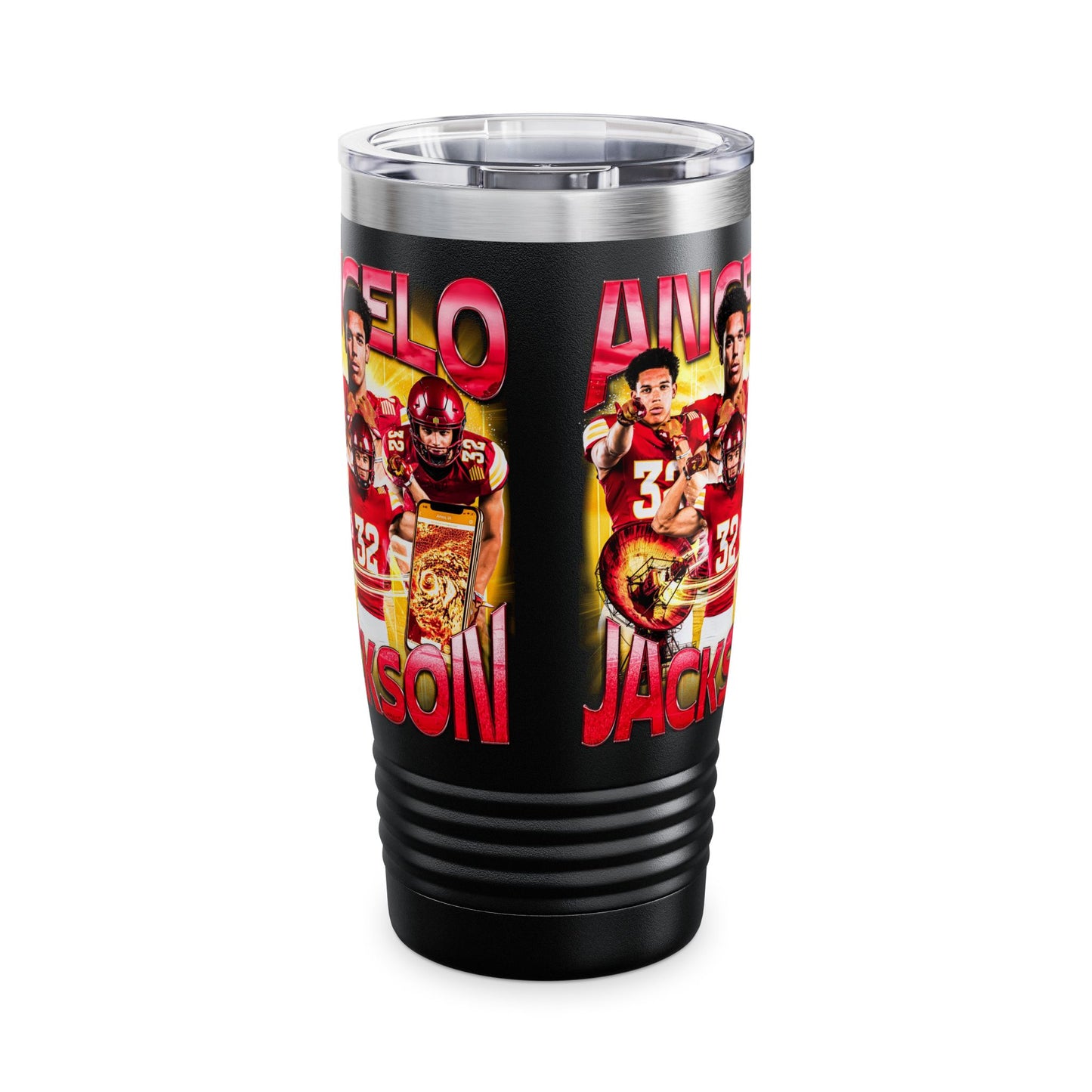 ANGELO JACKSON STAINLESS STEEL TUMBLER