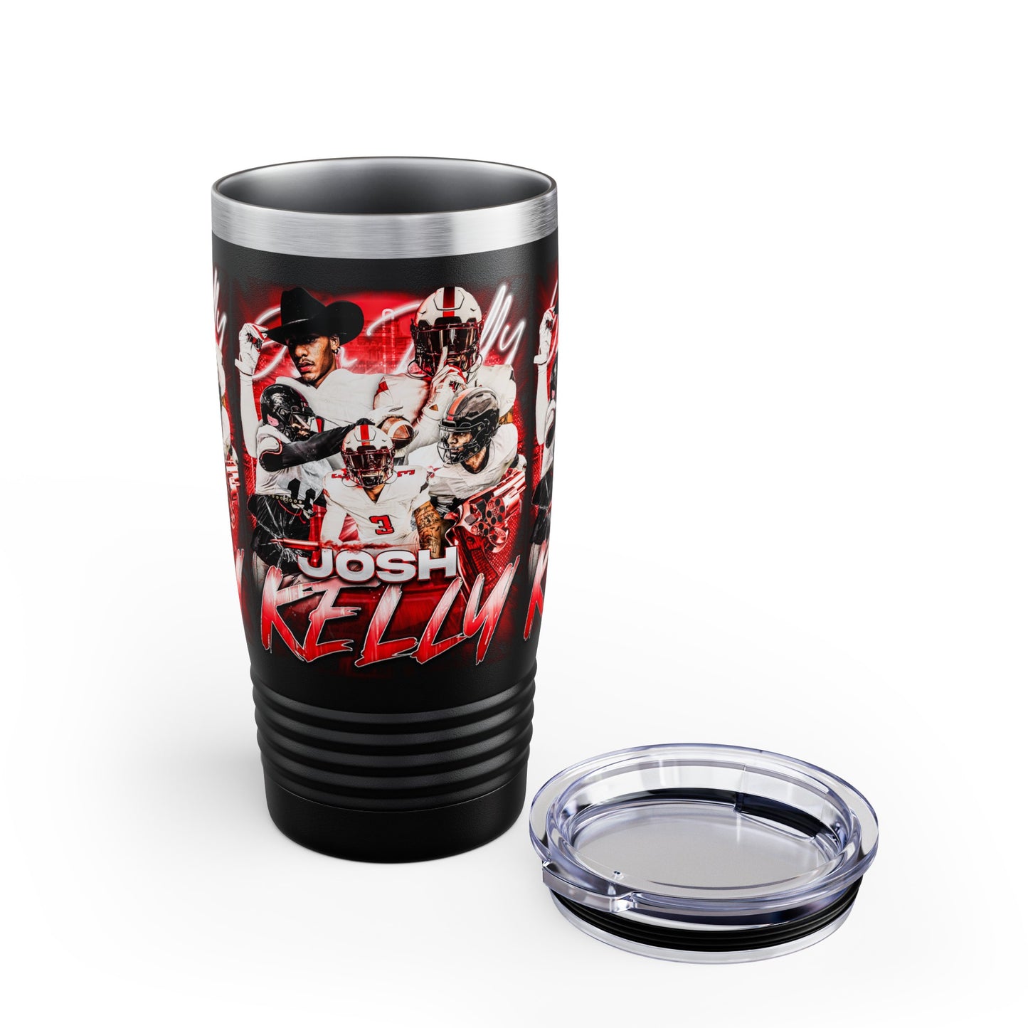 JOSH KELLY STAINLESS STEEL TUMBLER