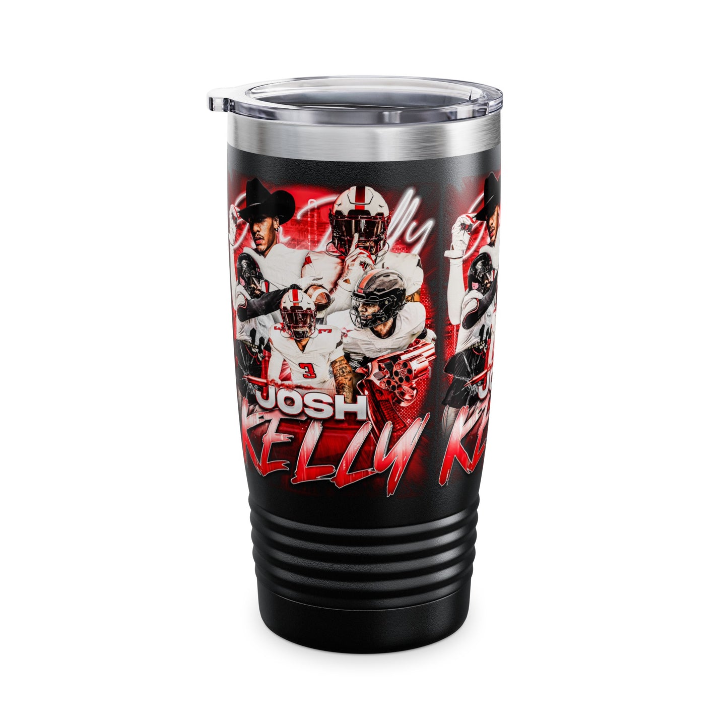 JOSH KELLY STAINLESS STEEL TUMBLER