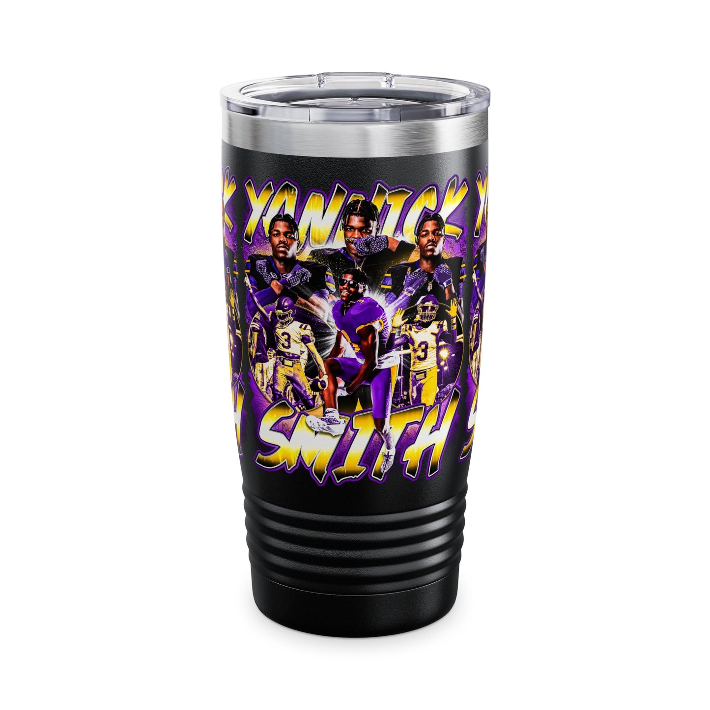 YANNICK SMITH STAINLESS STEEL TUMBLER