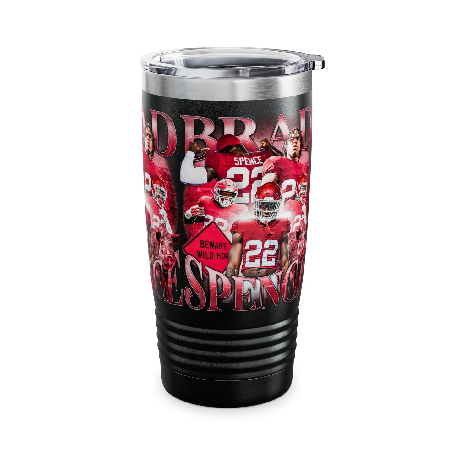 BRAD SPENCE STAINLESS STEEL TUMBLER