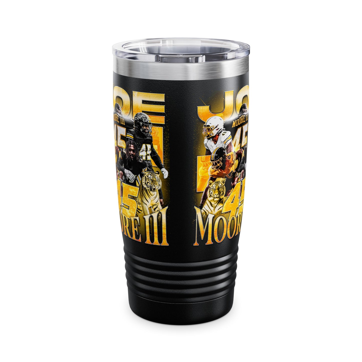 JOE MOORE STAINLESS STEEL TUMBLER