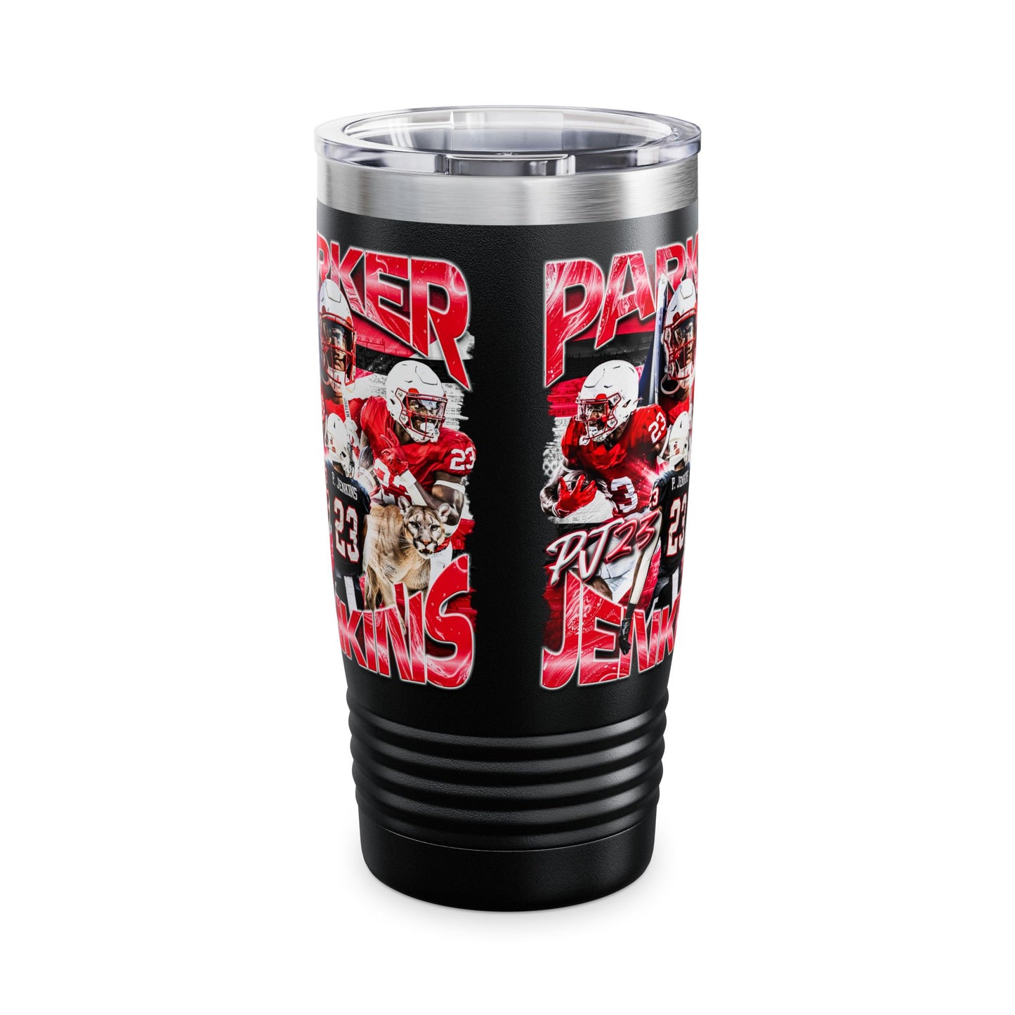 PARKER JENKINS STAINLESS STEEL TUMBLER