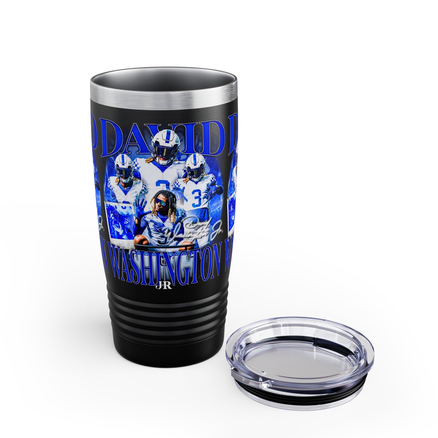 DAVID WASHINGTON STAINLESS STEEL TUMBLER