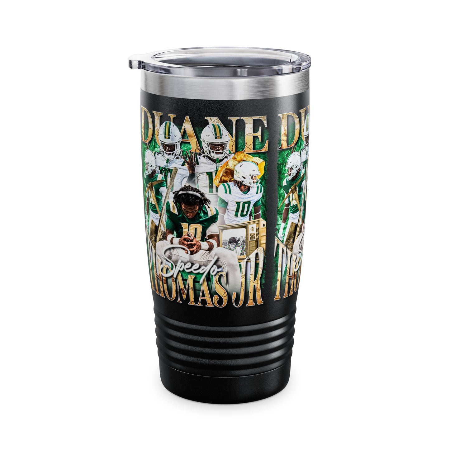 DUANE THOMAS JR. STAINLESS STEEL TUMBLER