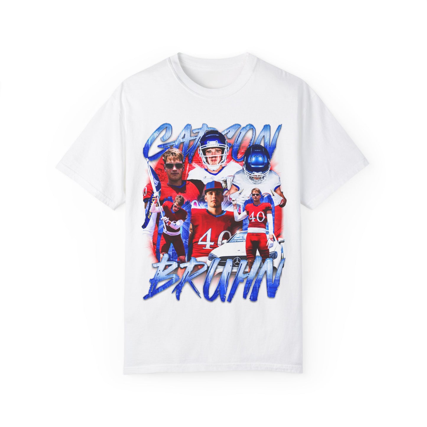 BRUHN ICY WHITE HEAVYWEIGHT PREMIUM VINTAGE TEE