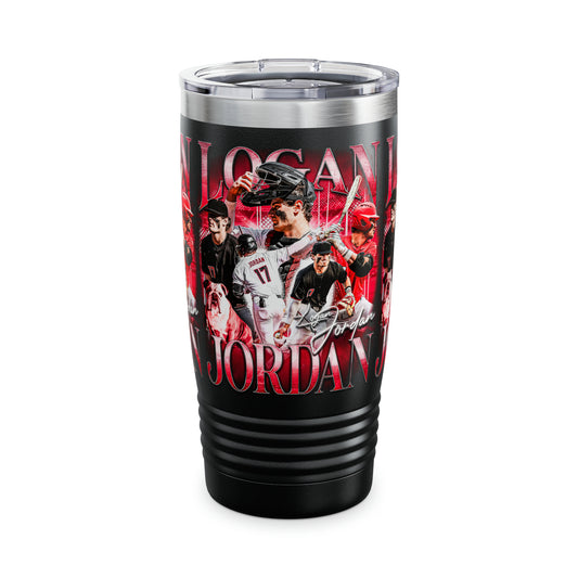 LOGAN JORDAN STAINLESS STEEL TUMBLER