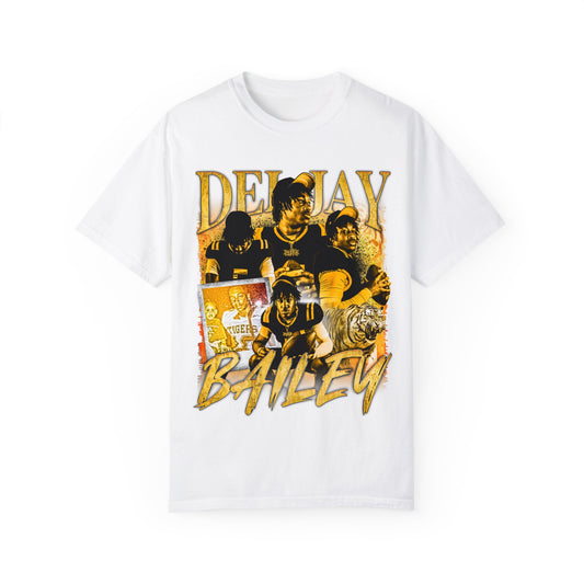 DELJAY BAILEY ICY WHITE HEAVYWEIGHT PREMIUM VINTAGE TEE