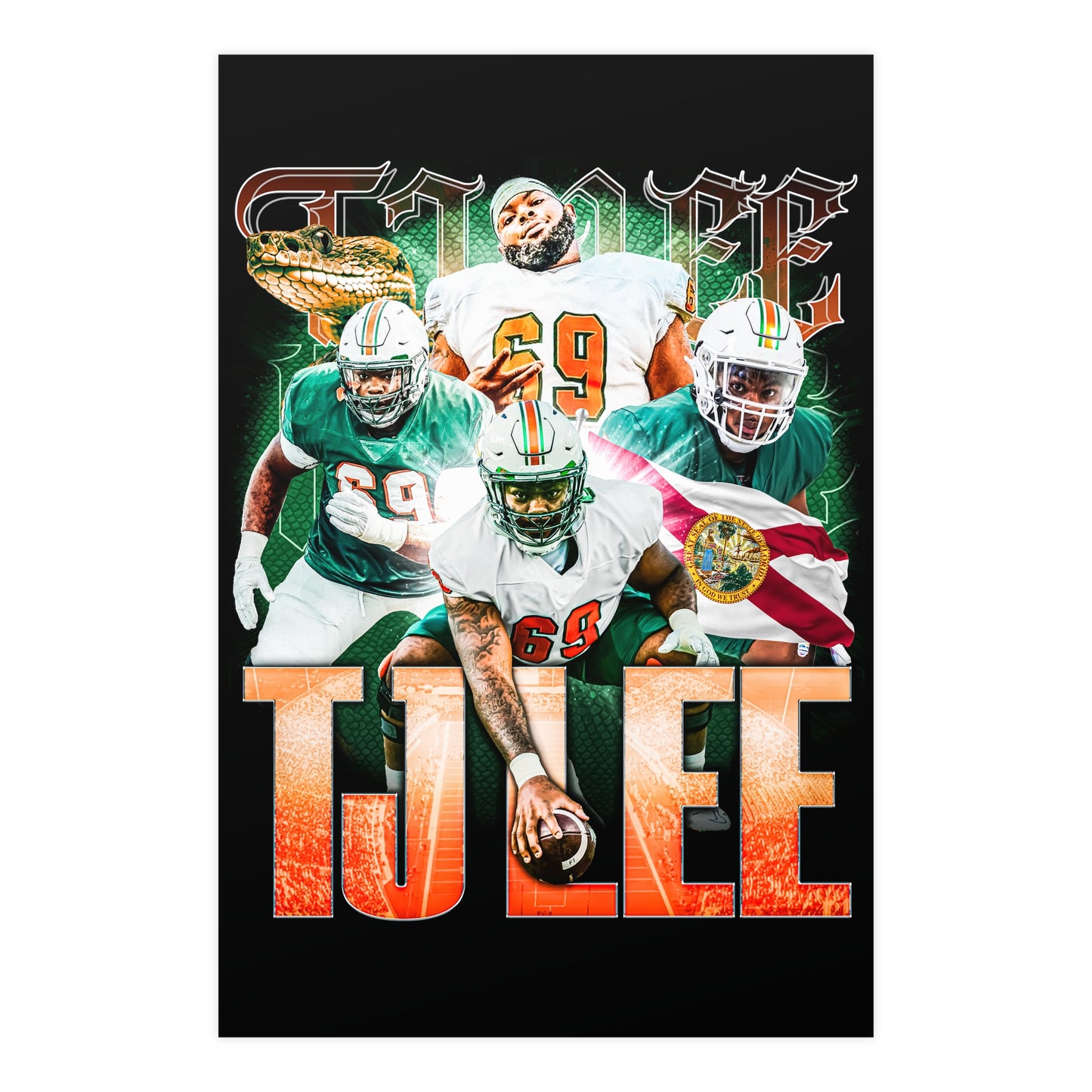 TJ LEE 24"x36" POSTER