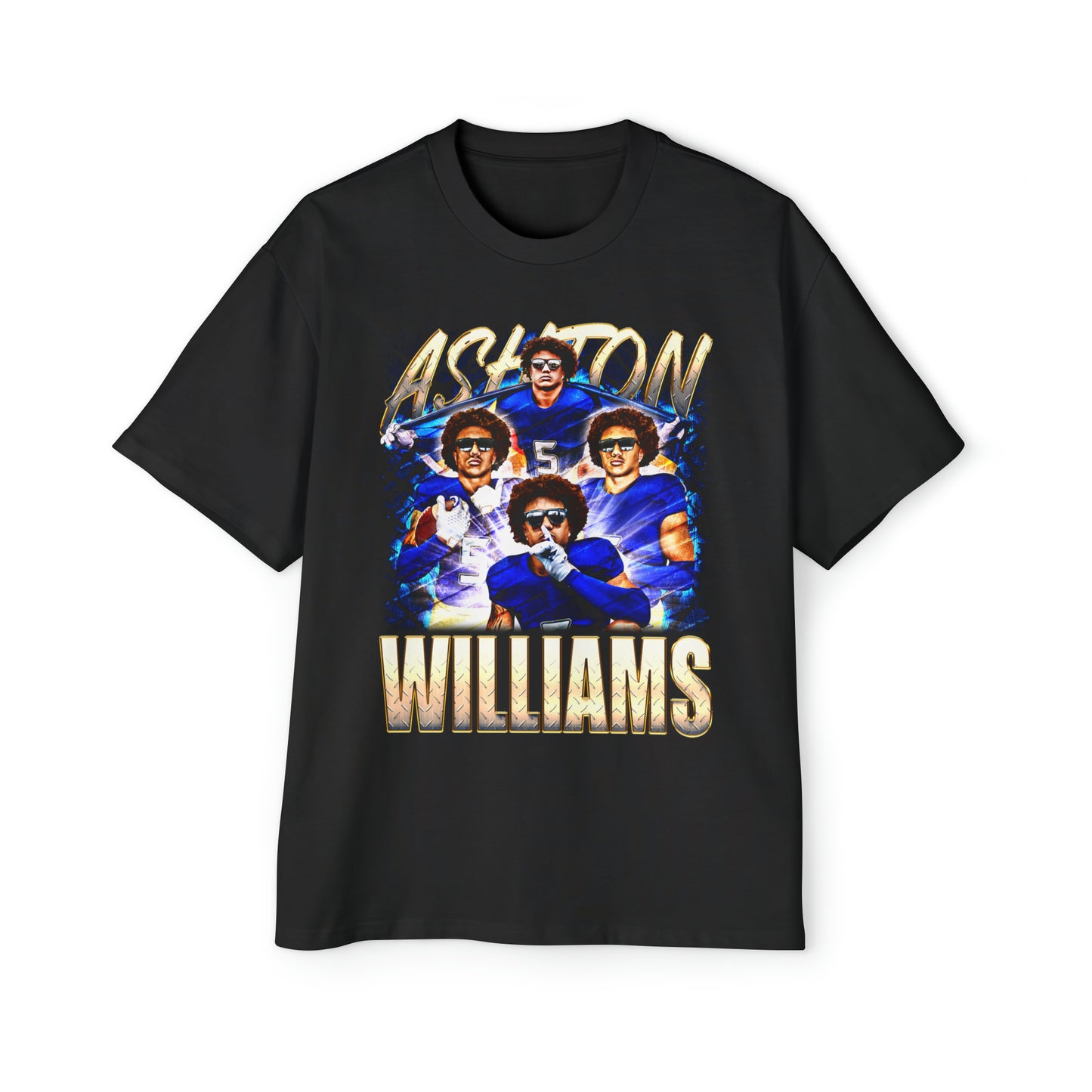 ASHTON WILLIAMS OVERSIZED PREMIUM VINTAGE TEE