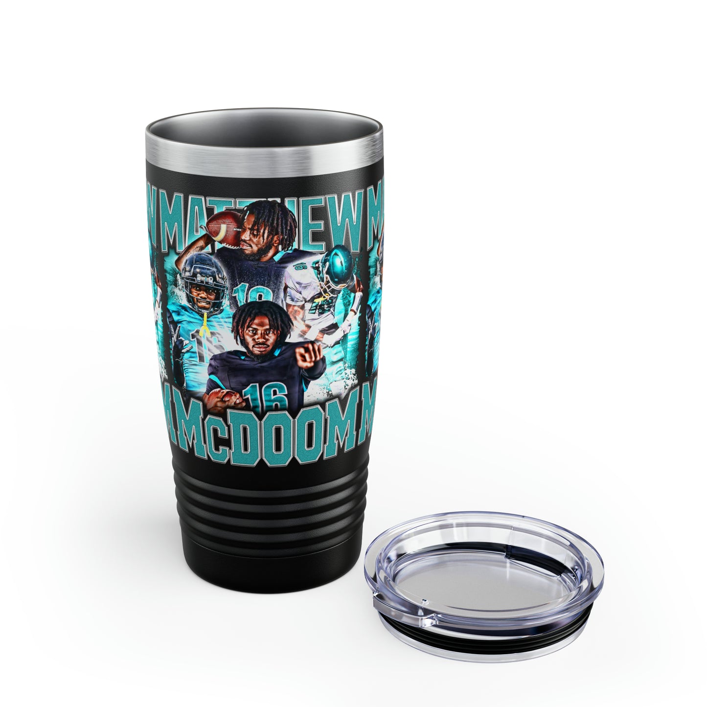 MCDOOM STAINLESS STEEL TUMBLER