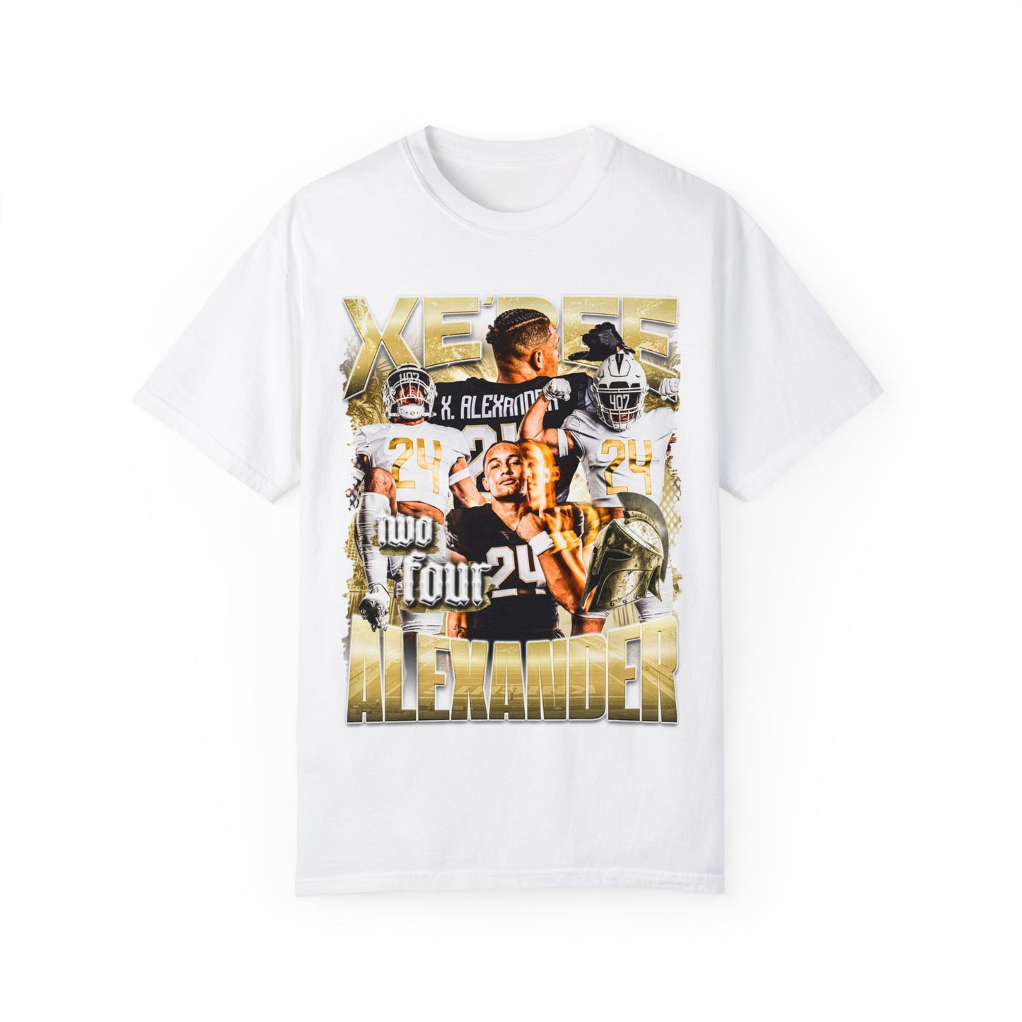 XE'REE ICY WHITE HEAVYWEIGHT PREMIUM VINTAGE TEE