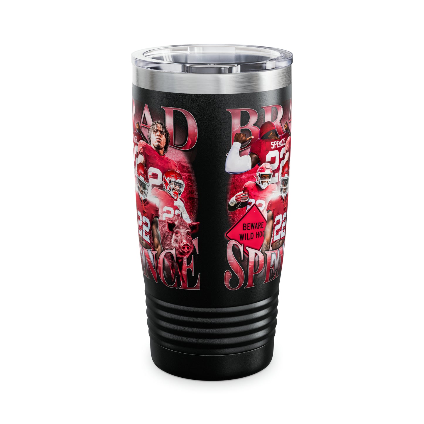 BRAD SPENCE STAINLESS STEEL TUMBLER