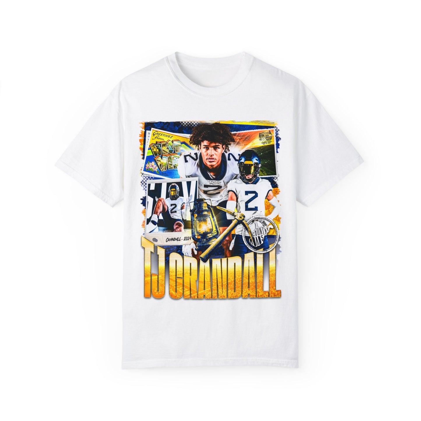 CRANDALL ICY WHITE HEAVYWEIGHT PREMIUM VINTAGE TEE