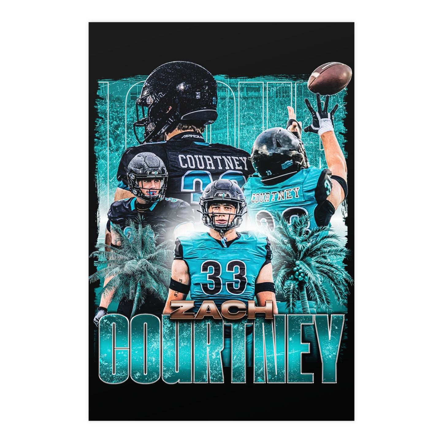 ZACH COURTNEY 24"x36" POSTER