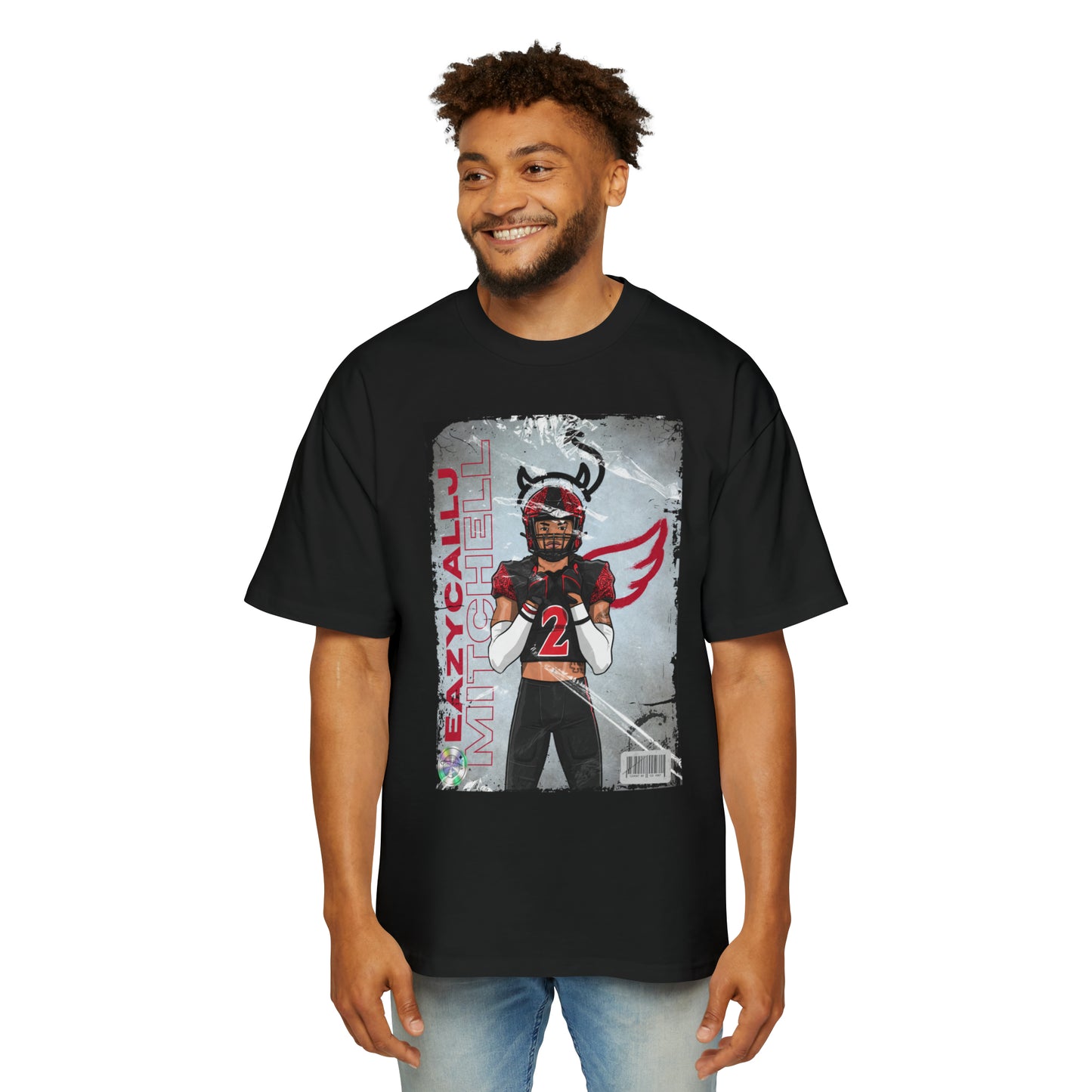 EAZYCALLJ OVERSIZED PREMIUM "ALBUM COVER" TEE