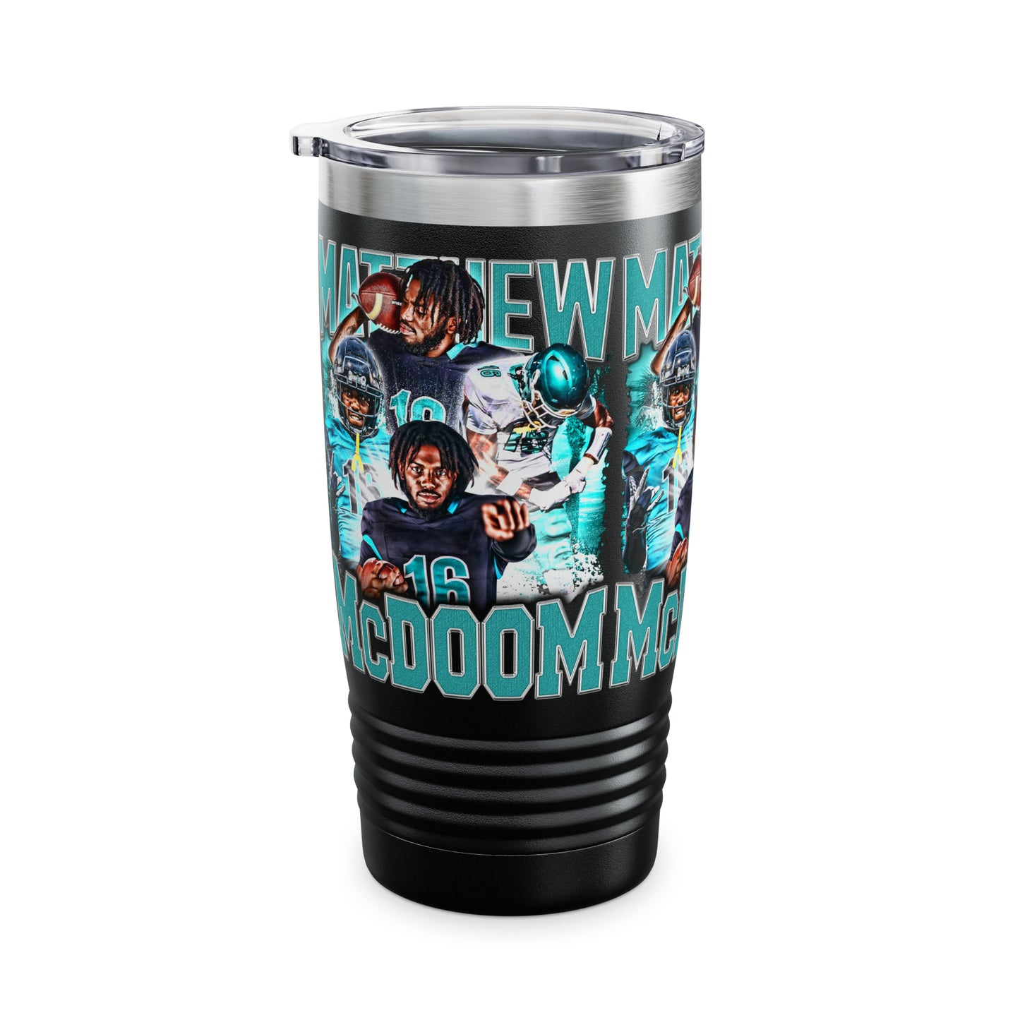 MCDOOM STAINLESS STEEL TUMBLER