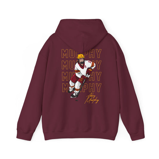 ABBEY MURPHY DOUBLE-SIDED ILLUSTRATION HOODIE