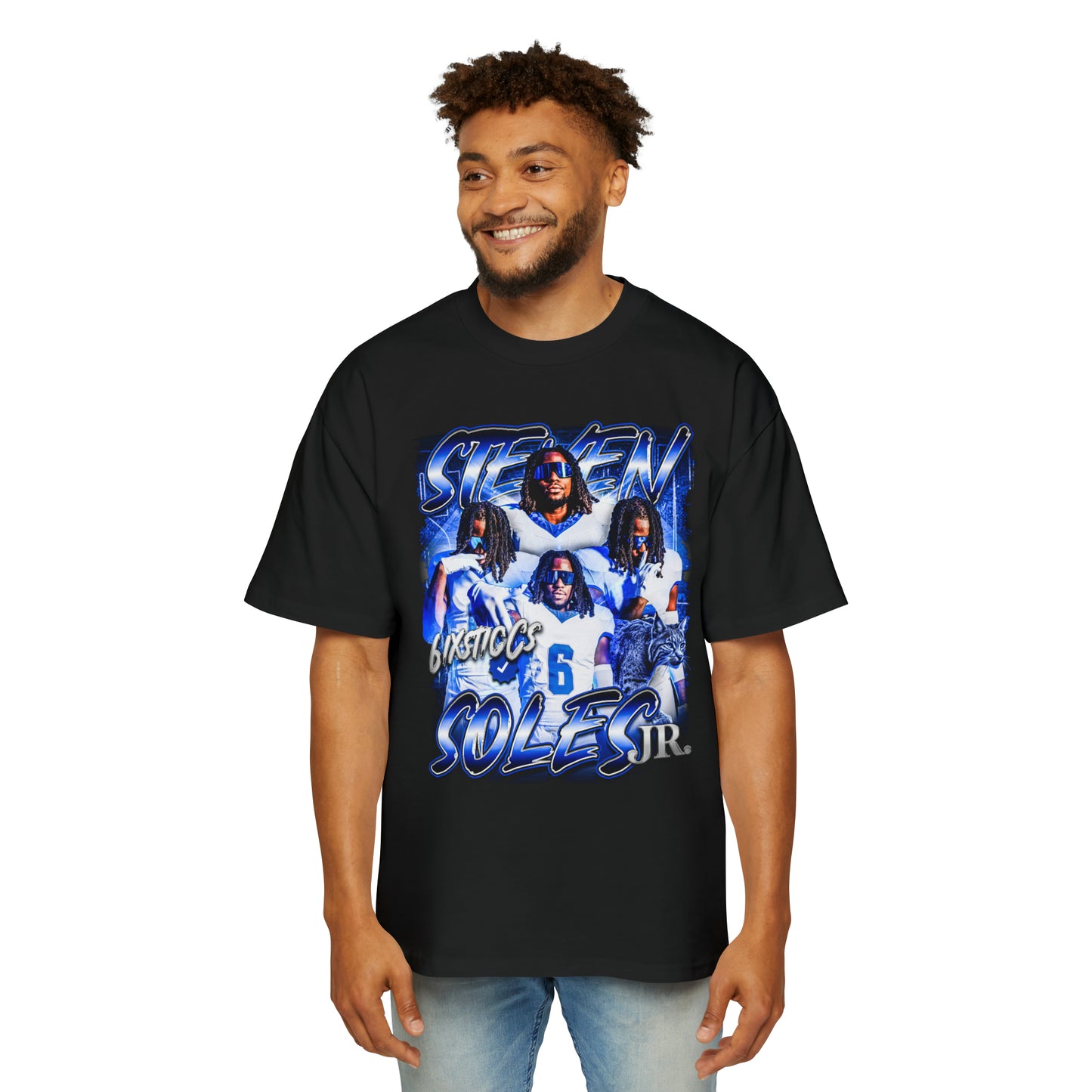 STEVEN SOLES JR OVERSIZED PREMIUM VINTAGE TEE