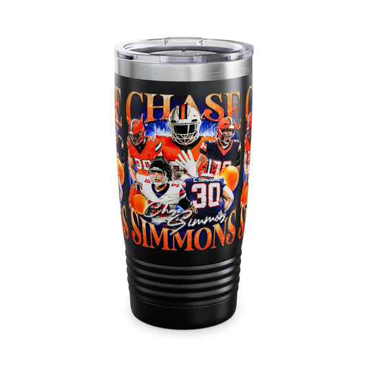 CHASE SIMMONS STAINLESS STEEL TUMBLER