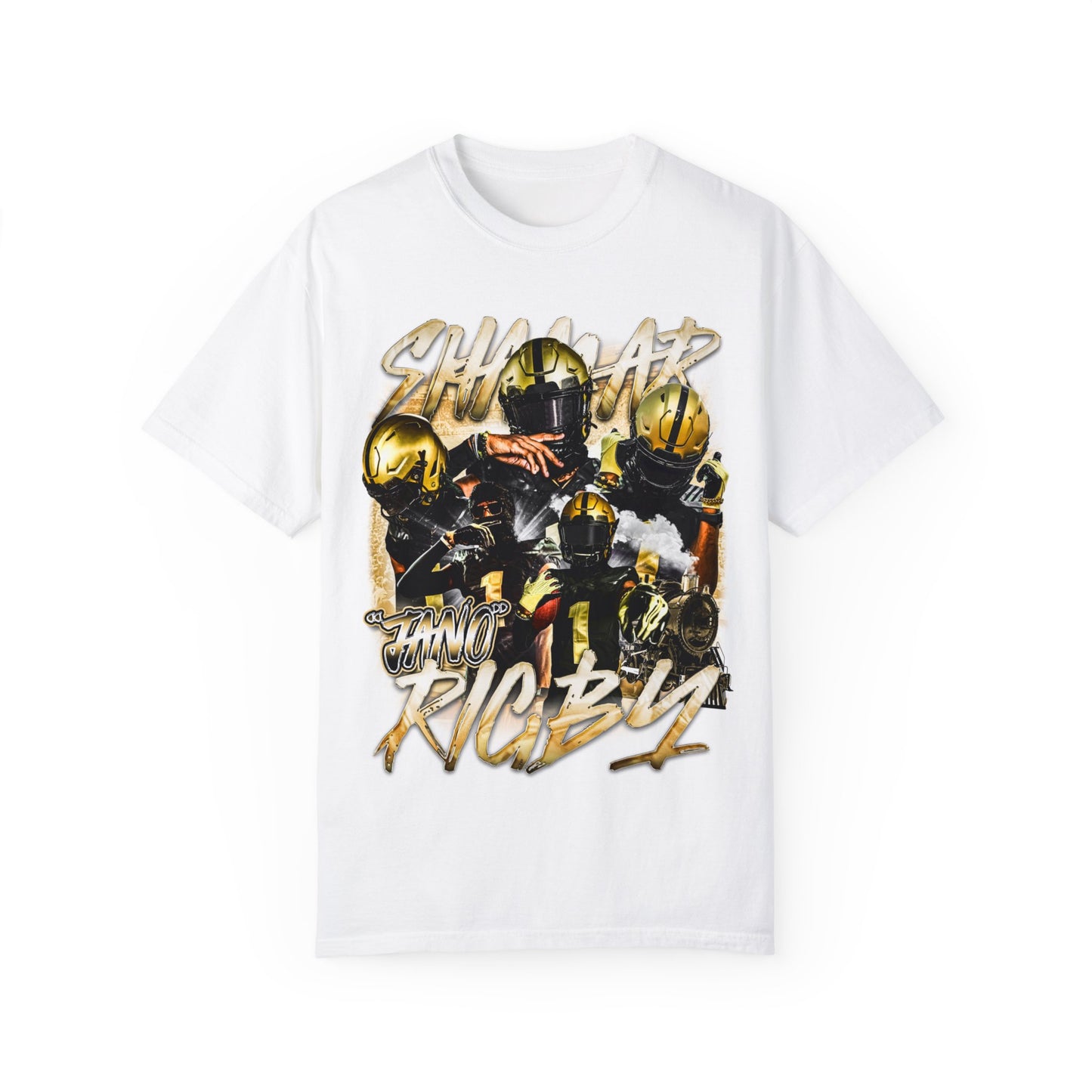 RIGBY ICY WHITE HEAVYWEIGHT PREMIUM VINTAGE TEE