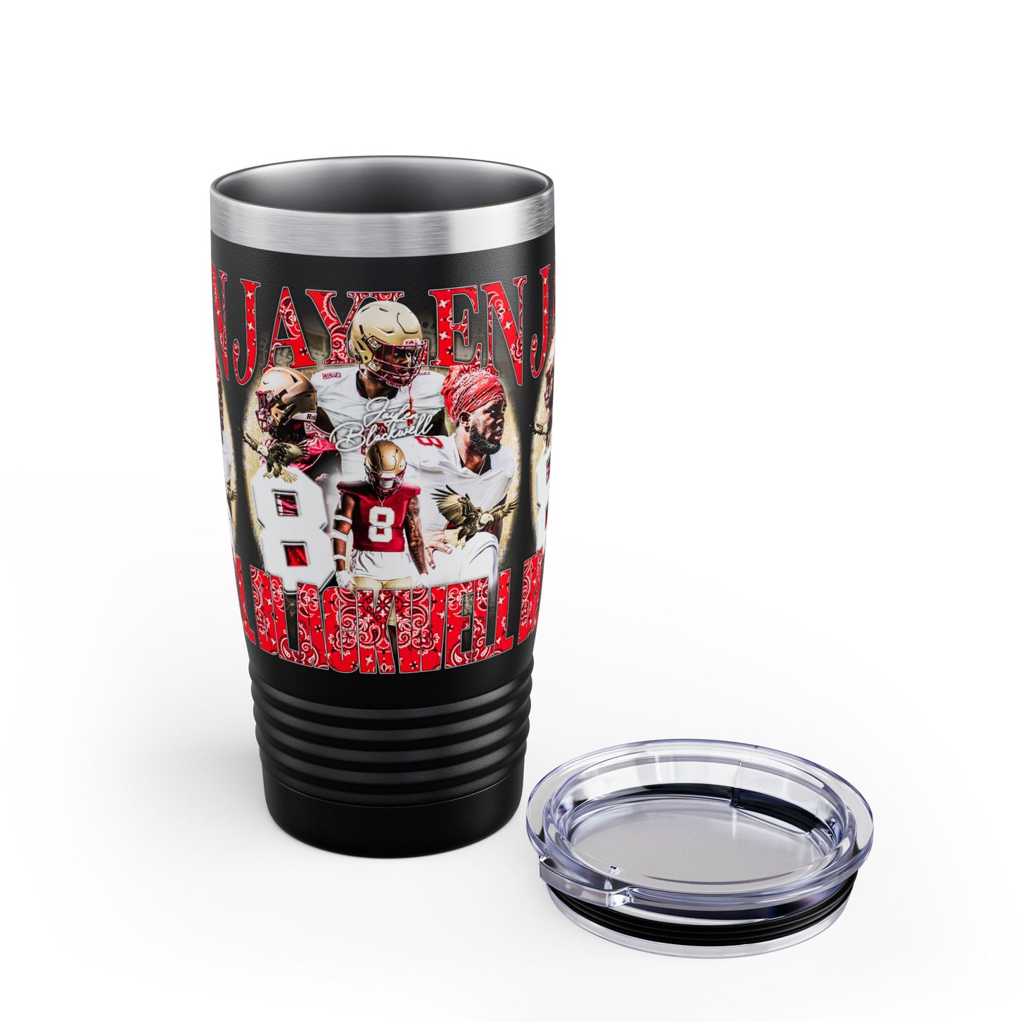 JAYLEN BLACKWELL STAINLESS STEEL TUMBLER