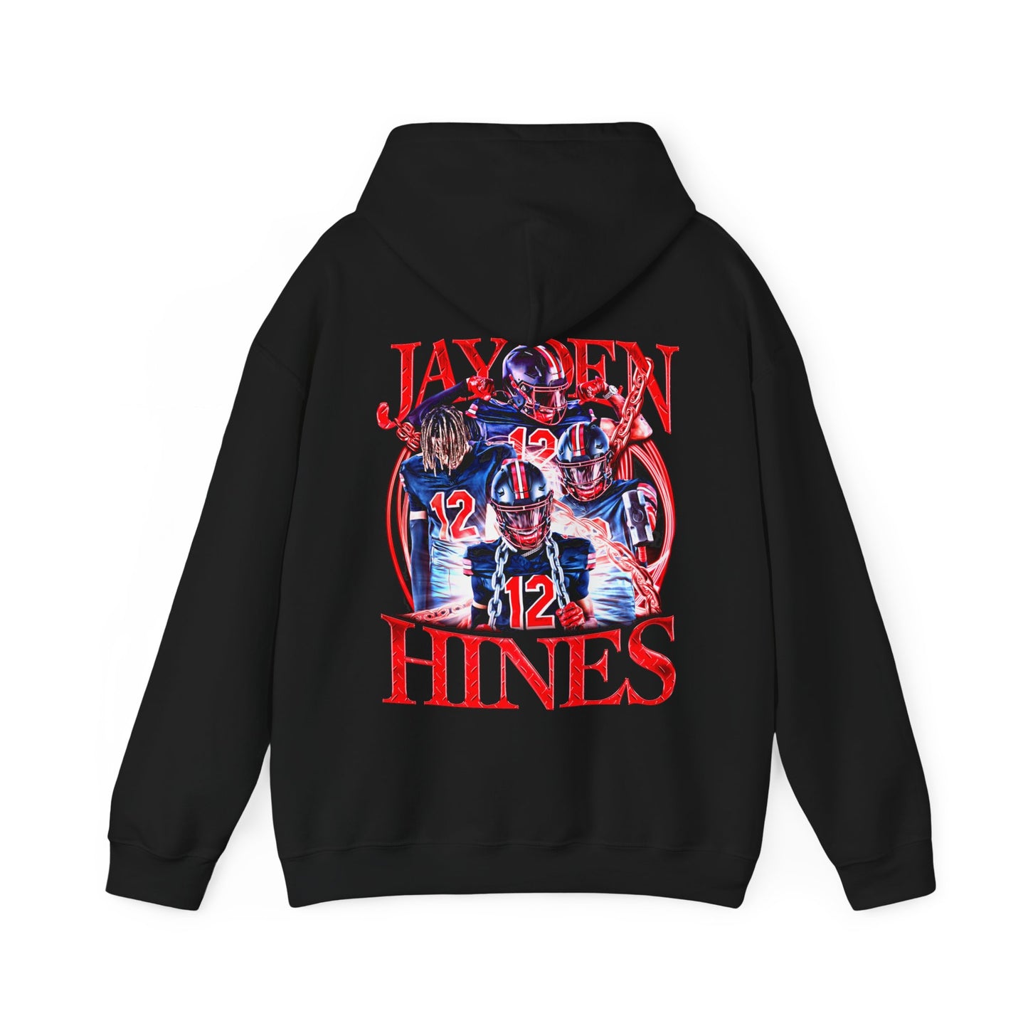 JAYDEN HINES DOUBLE-SIDED HOODIE