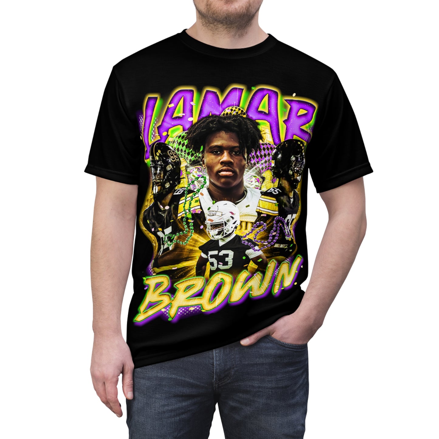 LAMAR BROWN LOUD VINTAGE TEE