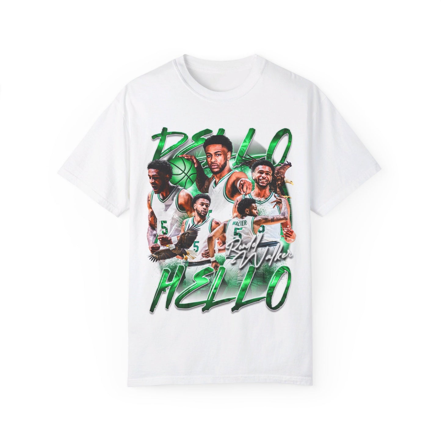 DELLO ICY WHITE HEAVYWEIGHT PREMIUM VINTAGE TEE