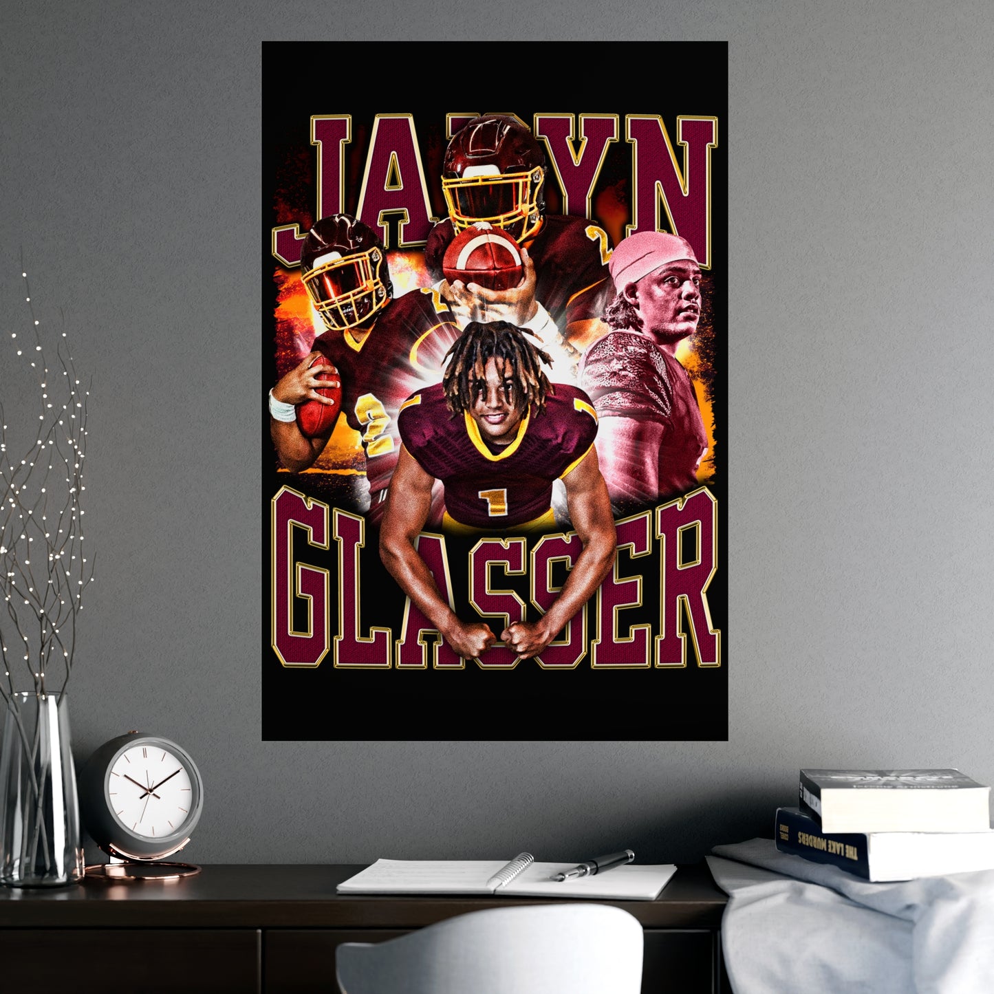 GLASSER 24"x36" POSTER